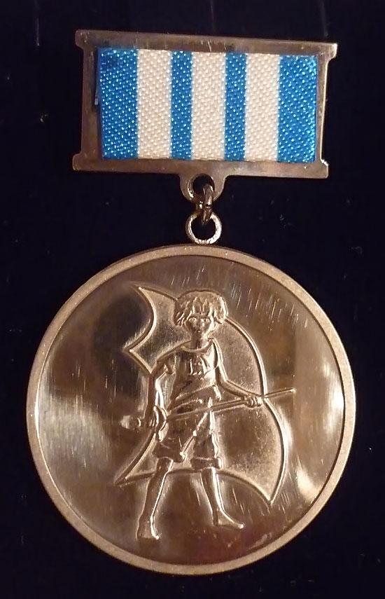 Вручение Премии Крапивина - медаль лауреата